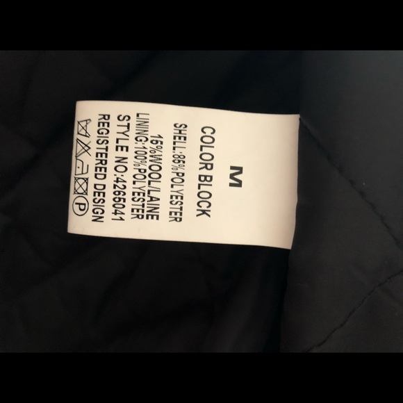 NWT New COLOR BLOCK jacket blazer Pattie Smith M - Picture 6 of 6